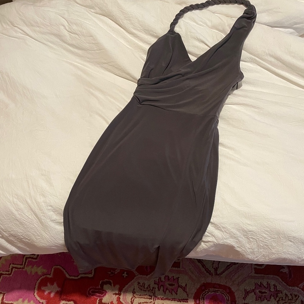 House of CB Charcoal Midi Dress